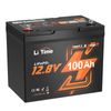 Litime 12V 100Ah Smart Group 24 LiFePO4 Lithium Battery with Bluetooth Function