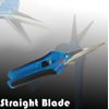 Straight Blade For Harvest Flower Bud Trimming Scissors