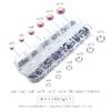 irogel Nail Town, Rhinestones, 6 Sizes Rhinestone Set, Pressuring Activity, Deco