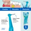 TePe Angle Blue Interdental Brushes (0.6mm - Size 3) 1 x 6 Brushes