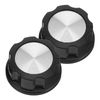 2Pcs Timer Switch Knob Replacement for Air Fryer Oven, Universal Microwave Control Knobs Adaptors Timer Rotary Switch Kitchen Accessory for Gas Grill