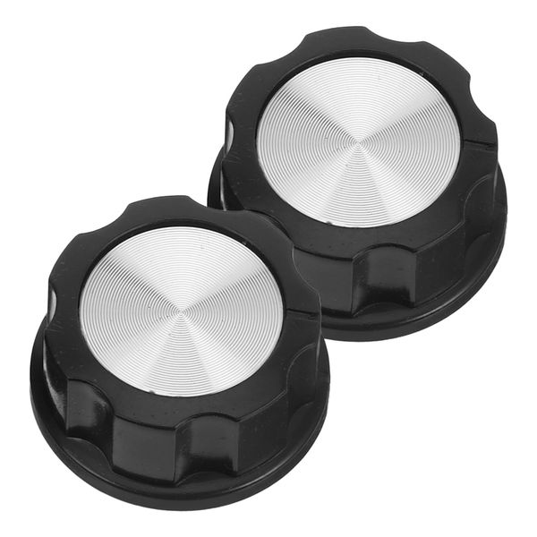 2Pcs Timer Switch Knob Replacement for Air Fryer Oven, Universal Microwave Control Knobs Adaptors Timer Rotary Switch Kitchen Accessory for Gas Grill