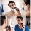 SH60 Replacement Head Blades Series 6000 Fit for Philips 6000 Series Electric Shaver Razors Replacement Blades Compatible with Norelco Shaver Cleaning Brush for S6880/81 S6810/82 S6850/85 Series 6000