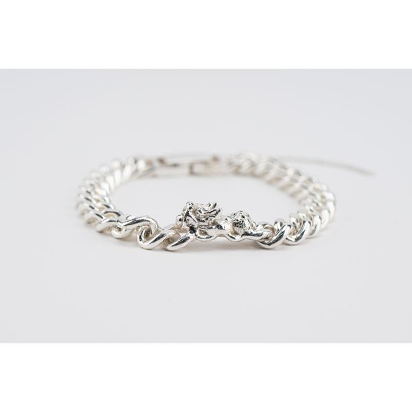 Sterling silver bracelet made directly in the workshop of the non-chain sterling silver craft