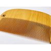 Hontense Comb Flower Comb, Small Flowers, Japanese Pattern (Red Type) with Case ~ (Fine Teeth)