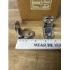 Chrome Plated Corner Braces Brackets Right Angle L shape  Brace Bracket ~NOS