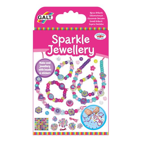 Galt Toys, Sparkle Jewellery, Craft Kit for Kids, Ages 5 Years Plus