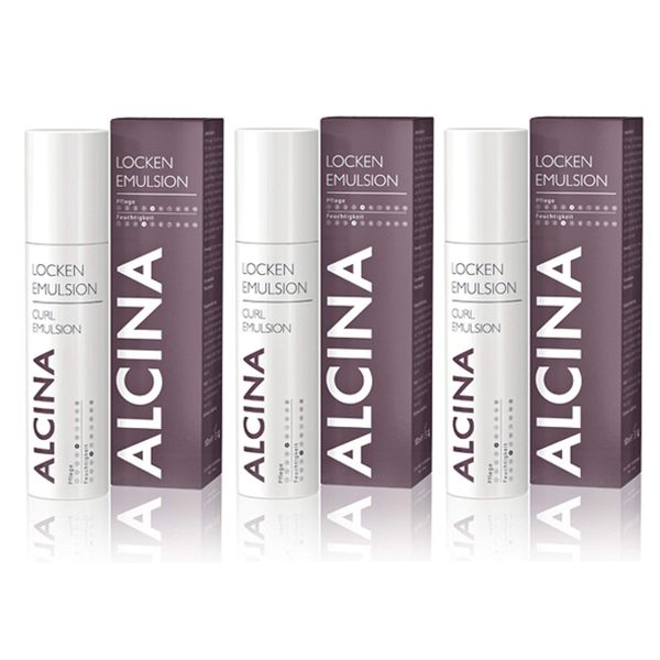 Alcina Curl Emulsion 100 ml Pack of 3