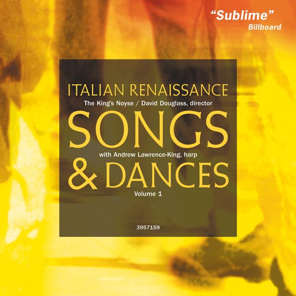 Italian Renaissance Dances Volume 1