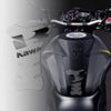 3D Tank Protection for Kawasaki Motorcycle, Transparent