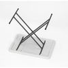 Adjustable Height Plastic Folding Table 30" x 20" White