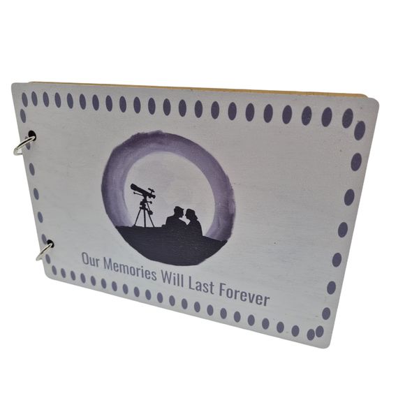 Our Memories Will Last Forever Scrapbook for Couples (uv231-scrap-foremems)