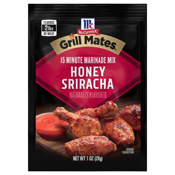 McCormick Grill Mates Honey Sriracha Marinade Mix, 1 oz