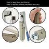 Sand Blaster Nozzle, Sand Blaster Head with 3 Ceramic Tips Remove Abrasive Stain Rust Grime for Multiple Media