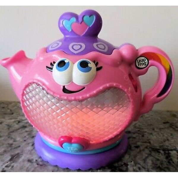 Leap Frog MUSICAL RAINBOW TEA PARTY (Learning Pink) TEA POT [VHTF] (EUC)