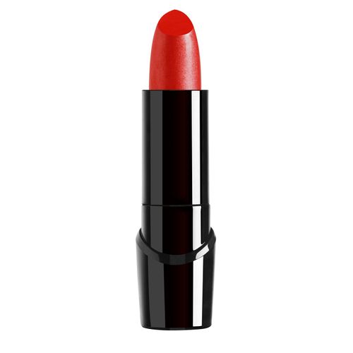 Wet n Wild Silk Finish Lipstick, Hydrating Lip Color, Rich Buildable Color, Cherry Frost Red