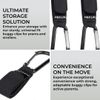 H&S 2 x Buggy Clips for Pram & Stroller - Pushchair & Pram Handle Clip - Stroller Hooks - Buggy Clips Hooks