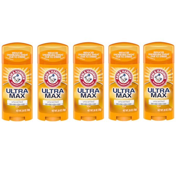 Special pack of 6 ARM & HAMMER DEODORANT APS UNSCENTED 2.6 oz