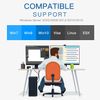 H!Fiber.com 10G Ethernet network card,SFP+ NIC,10GbE CNA,function compatible to X520-DA1,with Intel 82599EN controller,support Windows Server/Linux/VMware (not support MAC)
