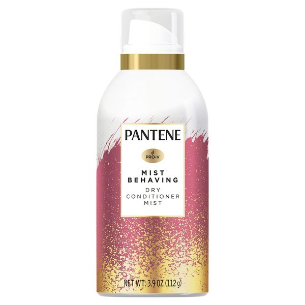 Pantene Conditioner Mist, Paraben Free, Pro-V Mist Behaving, Coconut Milk and Jojoba Oil, 3.9 Ounce