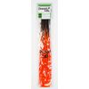 DreadLab - Synthetic Dreadlocks Crochet Extensions 10 Pack Ombre Single Ended (Black Orange Transitional)