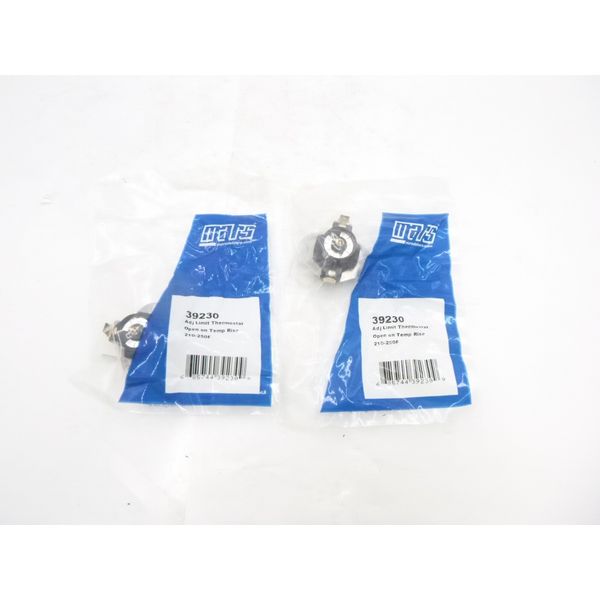 2 Pack Mars 39230 Adjustable Limit Thermostat 210-250F Open on Temp Rise
