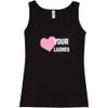Glad Lash Tanks XL Black