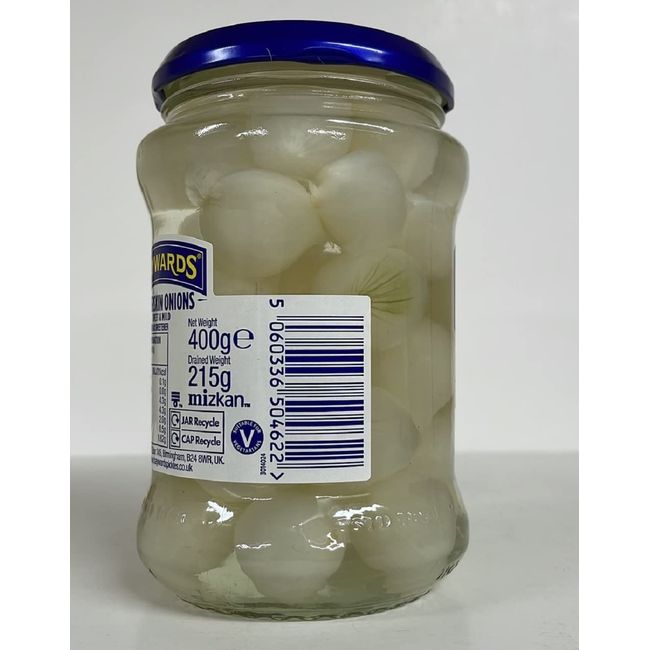 Haywards Sweet and Mild Silverskin Onions 400G (Pack of 3)