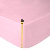 Extra Deep Fitted Sheet Double - 16" / 40 Cm Deep Polycotton - Pink