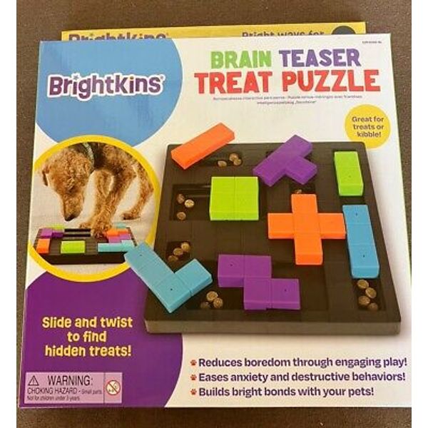 Brightkins Brain Teaser Treat Puzzle for Pets from Learning Resources