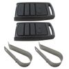 KOGUNXU New for Garage Door Openers - 2X Rolling Code Remotes with 164ft Range (No Dip Switch)