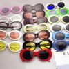 EliteKoopers 1 Pcs Oval Shape Unisex Clout Goggles Sunglasses