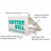CritterKill Cockroach Trap Pack - Crawling Insect Killer Traps - Child And Pet Safe - Eco Friendly