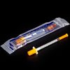 ZVF 20 Pack 1ml 0.3x8mm Plastic Multiple Uses Measuring Tools, Individually Wrapped, Transparent