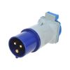 adapter plug from CEE to Schuko socket 16A / 230 V