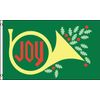 CHRISTMAS JOY Flag 3x5 Polyester