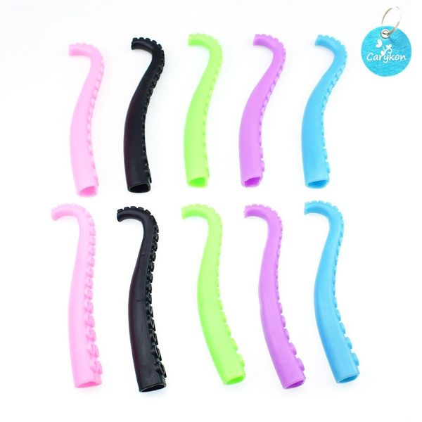 Carykon 10 Pcs Octopus Tentacle Finger Puppets, Assorted Color