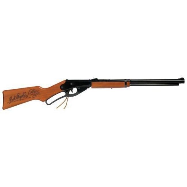 Daisy Outdoor Products Model 1938 Red Ryder BB Gun, Wood Grain, Overall length: 35.4 Inch