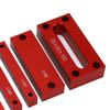 9PCS Aluminum Alloy Height Gauge Blocks Quick Accurate Setup Bars for Milling Machine Table Saw