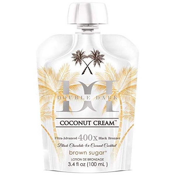 Tan Inc Double Dark Coconut Cream 400X Black Bronzer (100ml)