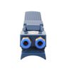 Sandblaster Handle Deadman Control Handle Pneumatic Switch Remote Control -Blue