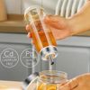 Honey Dispenser No Drip, Maple Syrup Dispenser, Olecranon design, automatic r...