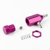 DNA MOTORING Manual Boost Controller, Universal Adjustable Turbo Engine Boost Controller, Aluminum Alloy-Purple, BC-T6-PP