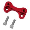 XMT-MOTO 1'' Handlebar Riser Pull Back Plate Fit For Harley Softail 00-24 Dyna 99-17,Red