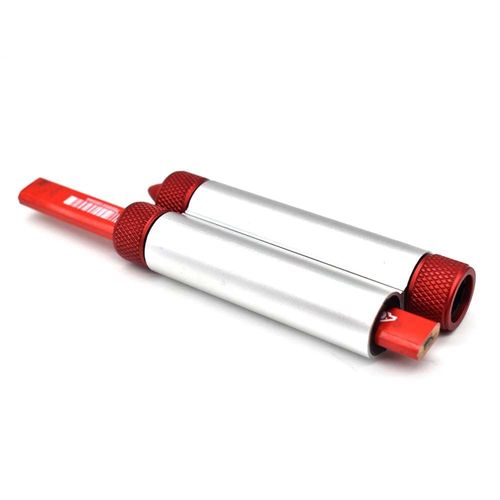 BIG HORN 19857 Aluminum Body Dual Marker Holder for Carpenter’s Pencil/Lumber Crayon