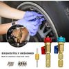 R134A Valve Core Quick Remover Installer, 2 Pack High Low Pressure Valve Core...