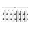 Picket Fence Cutouts Party Accessory (1 count) (3/Pkg)