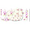 Soft Pinks Decals -Dolls House Miniature - 12th Scale - 24th Scale