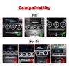 AC Air Vent Ring Cover Door Lock Pin Knobs Trim For Mercedes-Benz CLA GLA Class