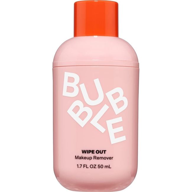 New Bubble Skincare Wipe Out Makeup Remover, For All Skin Types, 1.7 fl oz